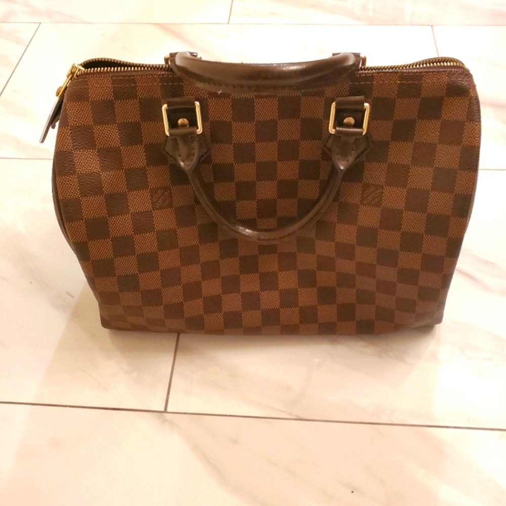 Louis Vuitton Speedy 30 Damier Eben